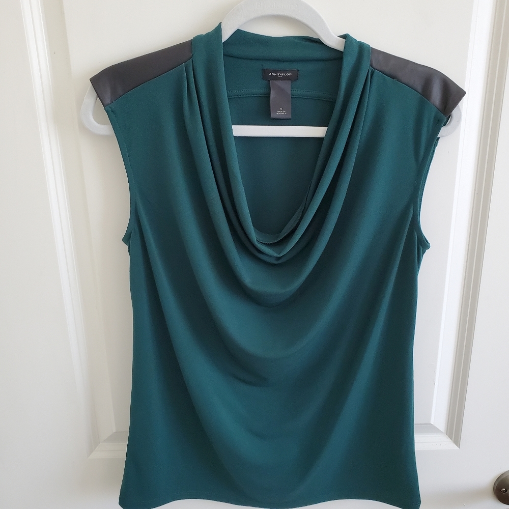 Ann Taylor cowl neck blouse